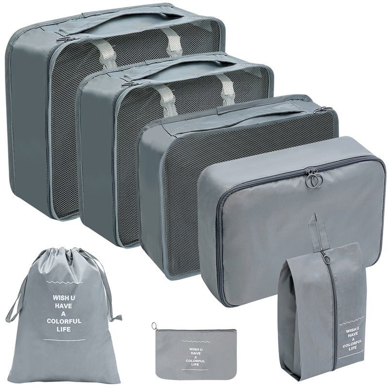 7PCS Packing Cubes for Suitcase – Travel Organizer & Storage Bag Set, Luggage Essentials
