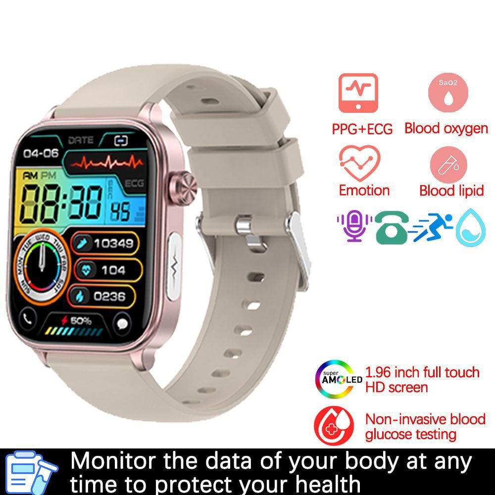 Bluetooth Calling Smart Watch with ECG + PPG, Electrocardiogram,  Blood Pressure, Multi-Sport Smartwatch