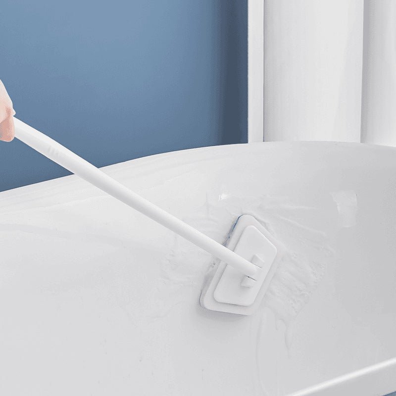 Detachable long-handle sponge cleaning scrub brush